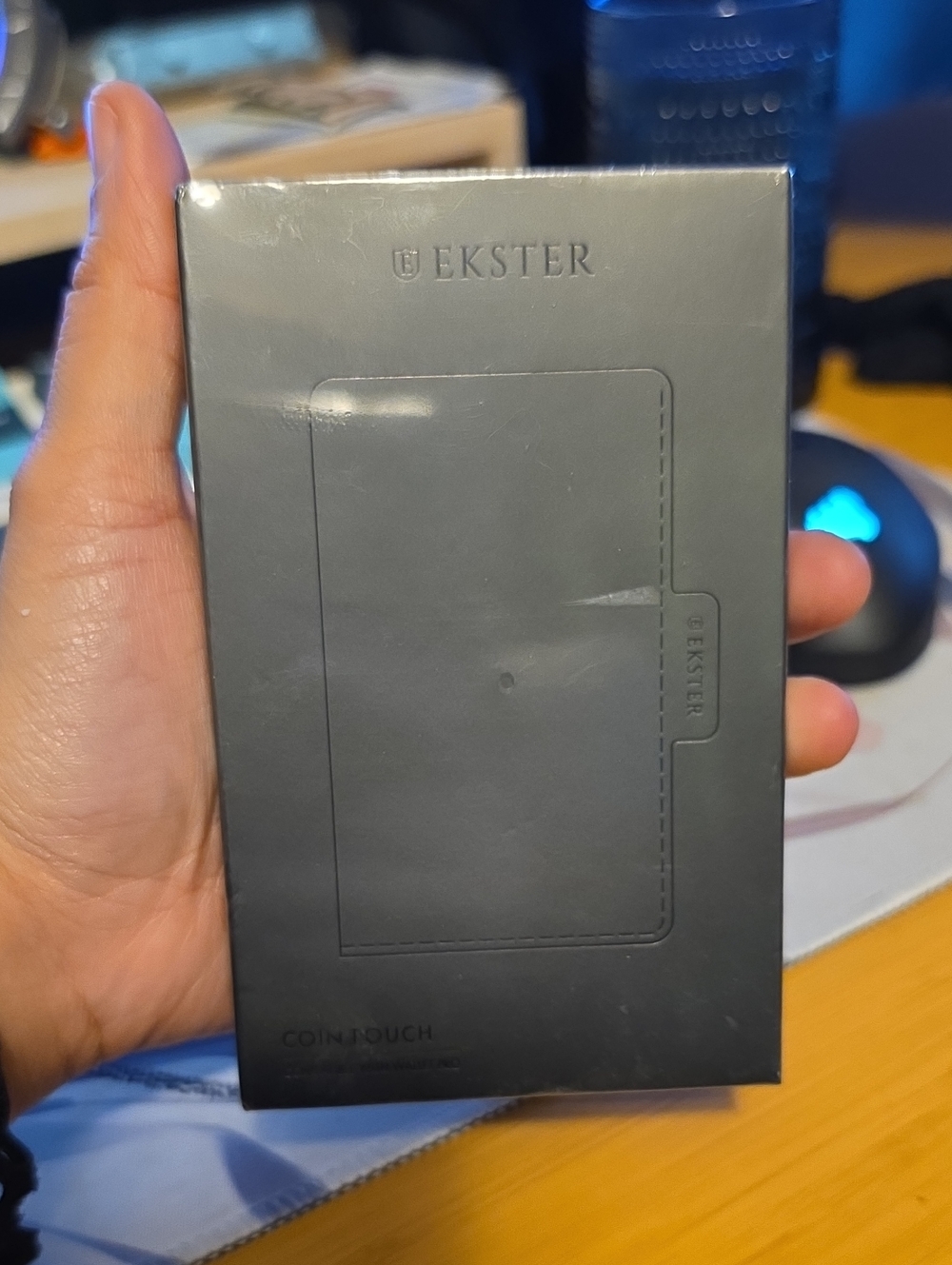 Ekster Coin Pouch Accessory in Matte Black